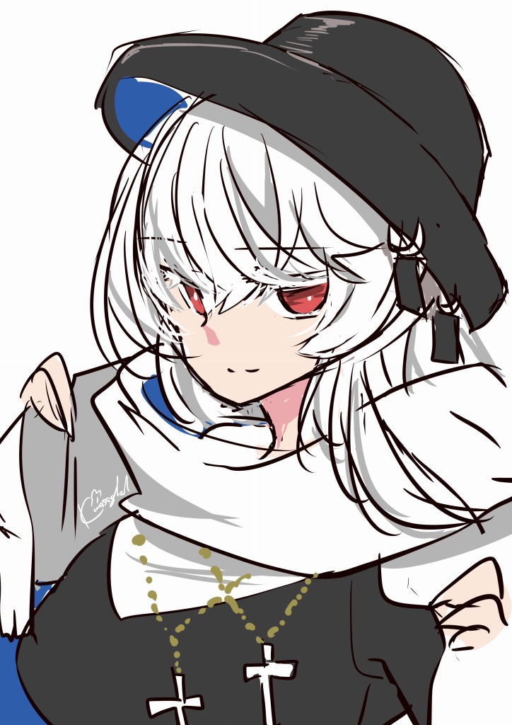 うちのサメ・・スペクターはずっとこのコーデ・・ 