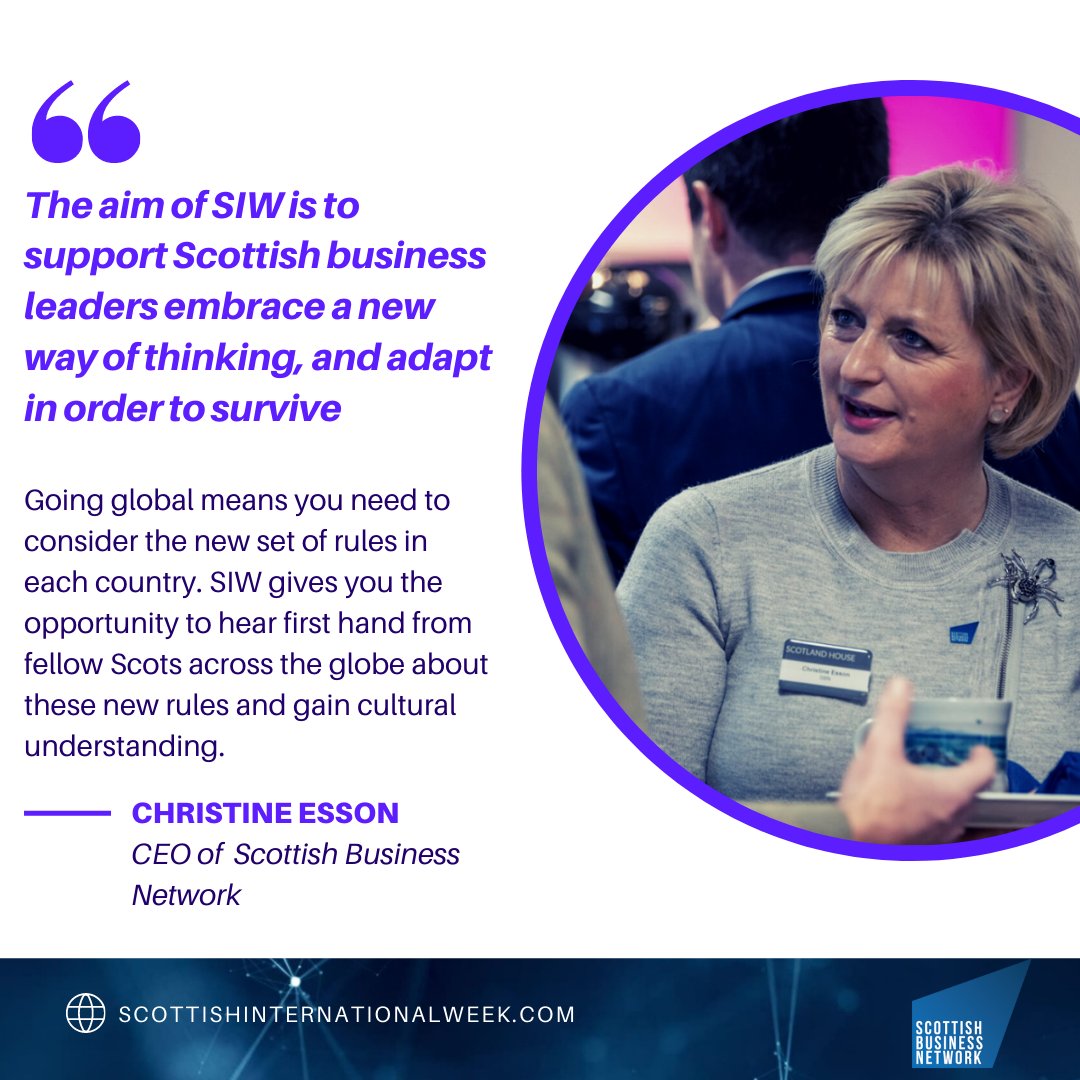We have had some of the core SBN team share their thoughts and excitement around #SIW21, check out what @sbnchristine had to say! 

#scotlandisnow #COP26 #Glasgow #Hybrid #Conference