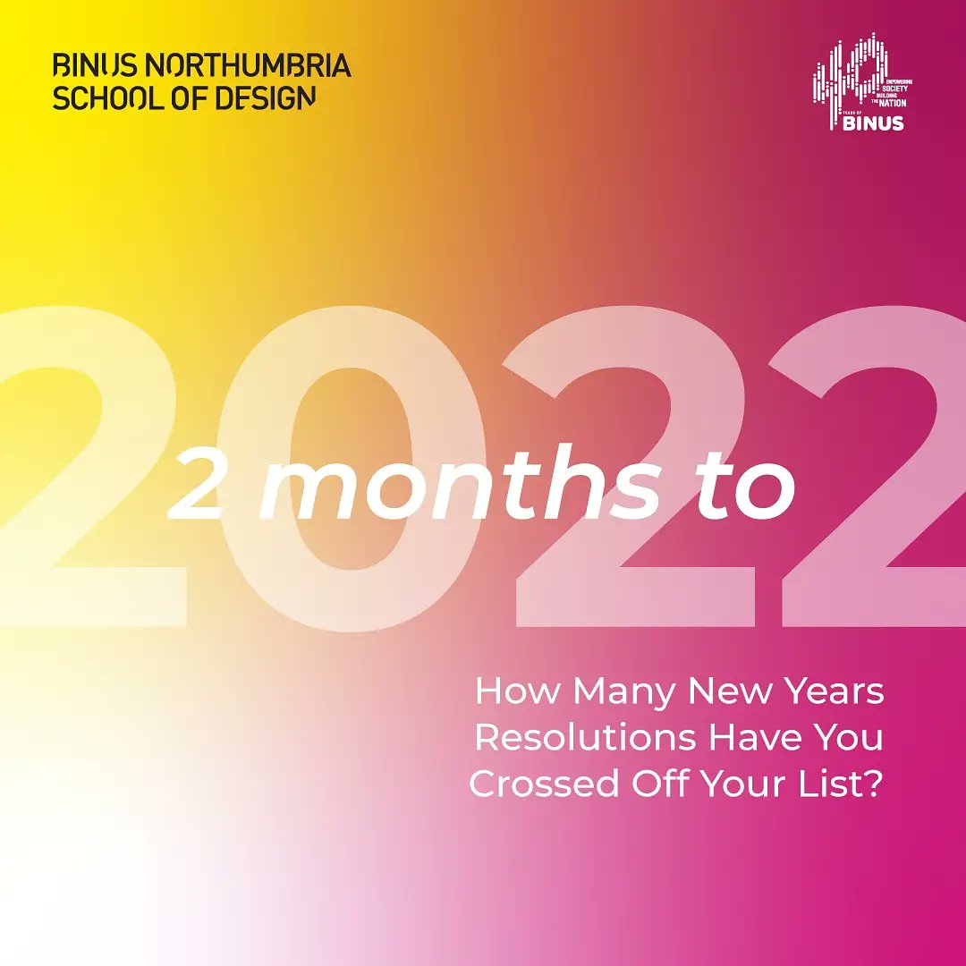 binusBNSD's tweet photo. Hey Binusian!
2 more months, it's 2022 already!

What is your wishlist? Leave your comments below

Visit Our Website https://t.co/z8qhIIIJAP https://t.co/gOWrsfcjMm