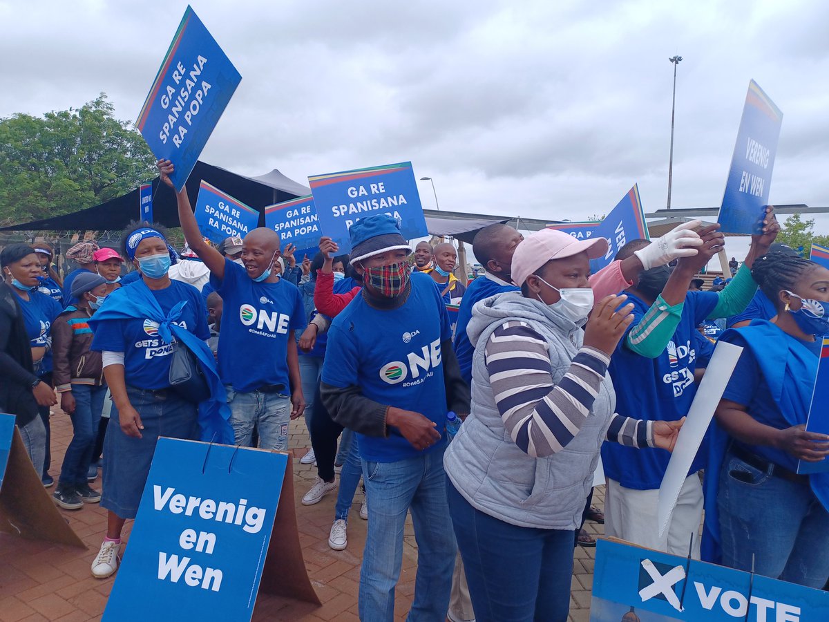 DAGauteng's tweet photo. United We Win Tshwane Rally will start in 15-minutes. 

#UnitedWeWin #RandallForMayor #VoteDA https://t.co/2cjD4fUqCr