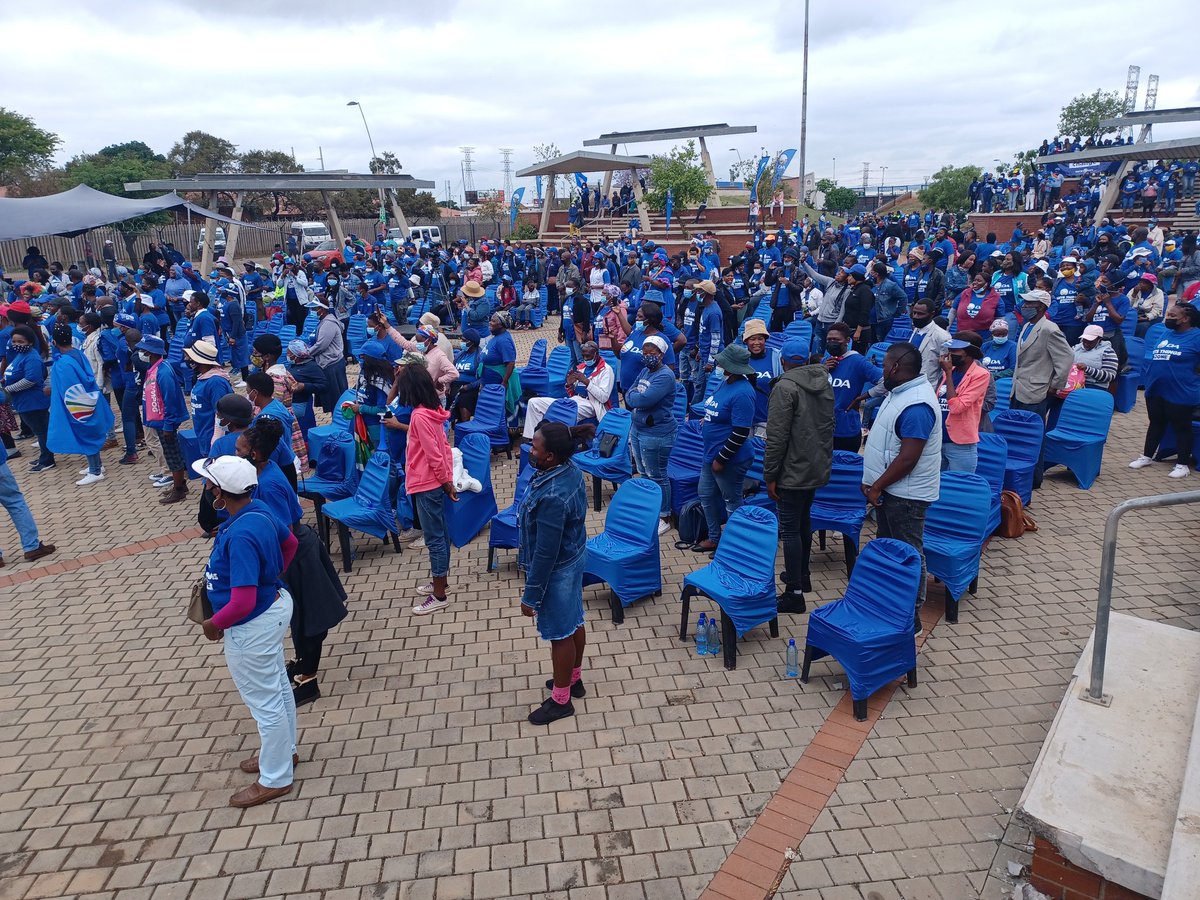 DAGauteng's tweet photo. United We Win Tshwane Rally will start in 15-minutes. 

#UnitedWeWin #RandallForMayor #VoteDA https://t.co/2cjD4fUqCr