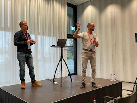 edorexAG's tweet image. Grossartiger Speech am @AgileLeaderDay. @ThomannMarc und @msgrockclimber über &quot;Agile Transformation eines KMU - wie aus der GL eine Supportfunktion wird&quot;. #edorex #agileorganisation  #scrum
