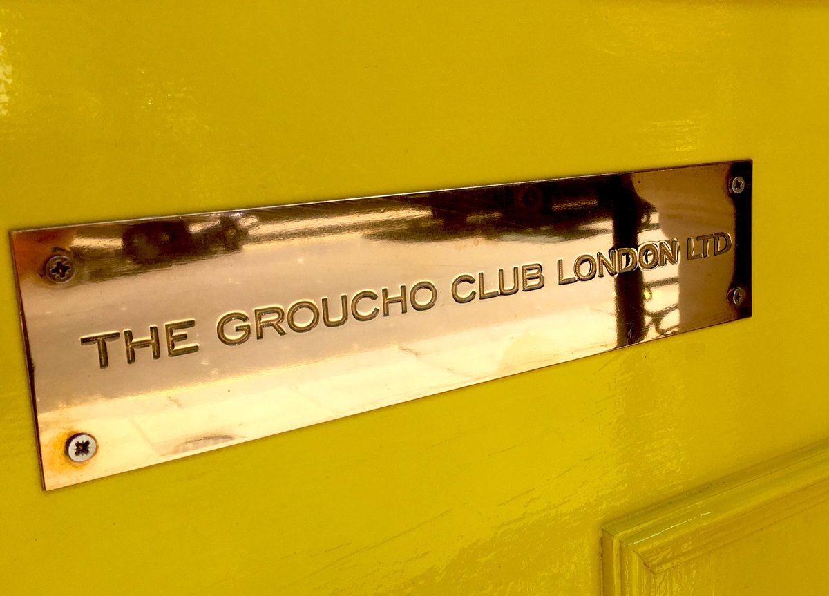 CormStrikeFan's tweet photo. The Groucho Club on Dean Street is where Strike interviews Michael Fancourt. #TheSilkworm #StrikeReadalong
๐ https://t.co/K2RZTJQwFR https://t.co/STckGj34gk