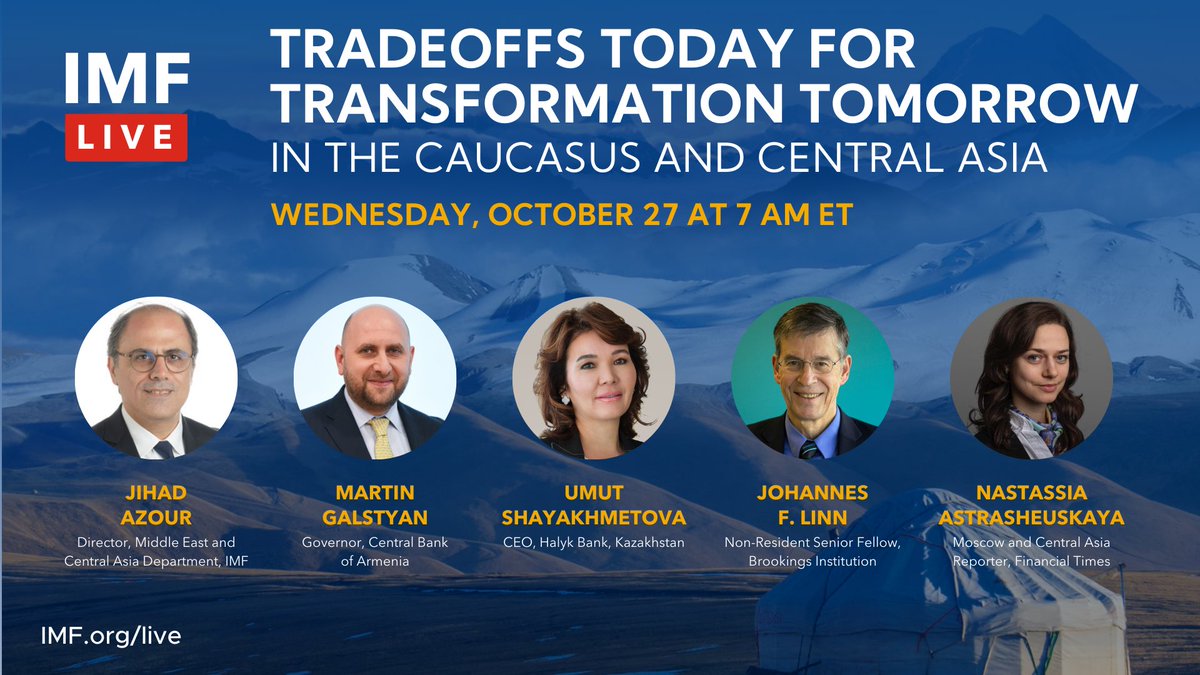 Tune in today. #CCA #IMF