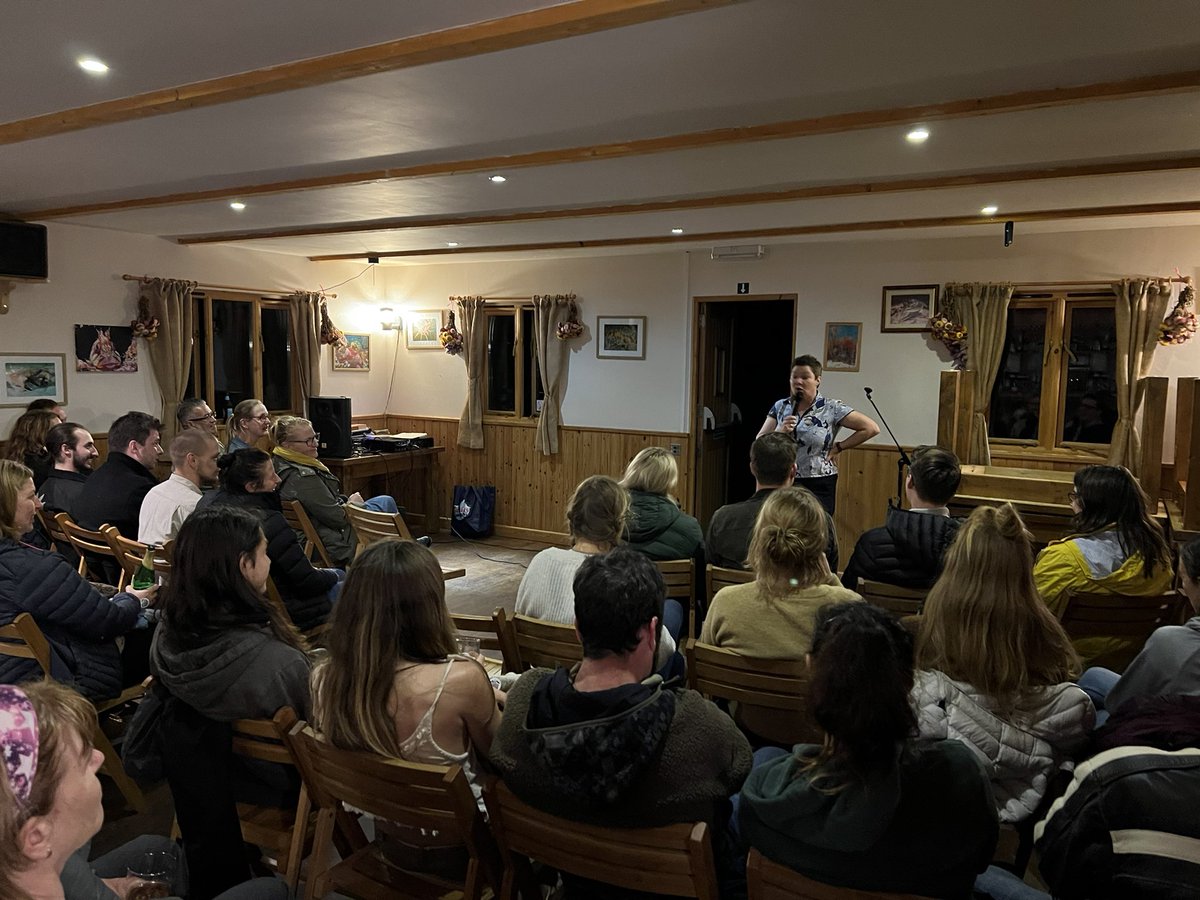 scillylaughs's tweet image. Fabulous sold out show last night at Adam’s Fish and Chips. Thanks St Martin’s for all your support as ever. We also raised £121 for Island Haven. What a great night!