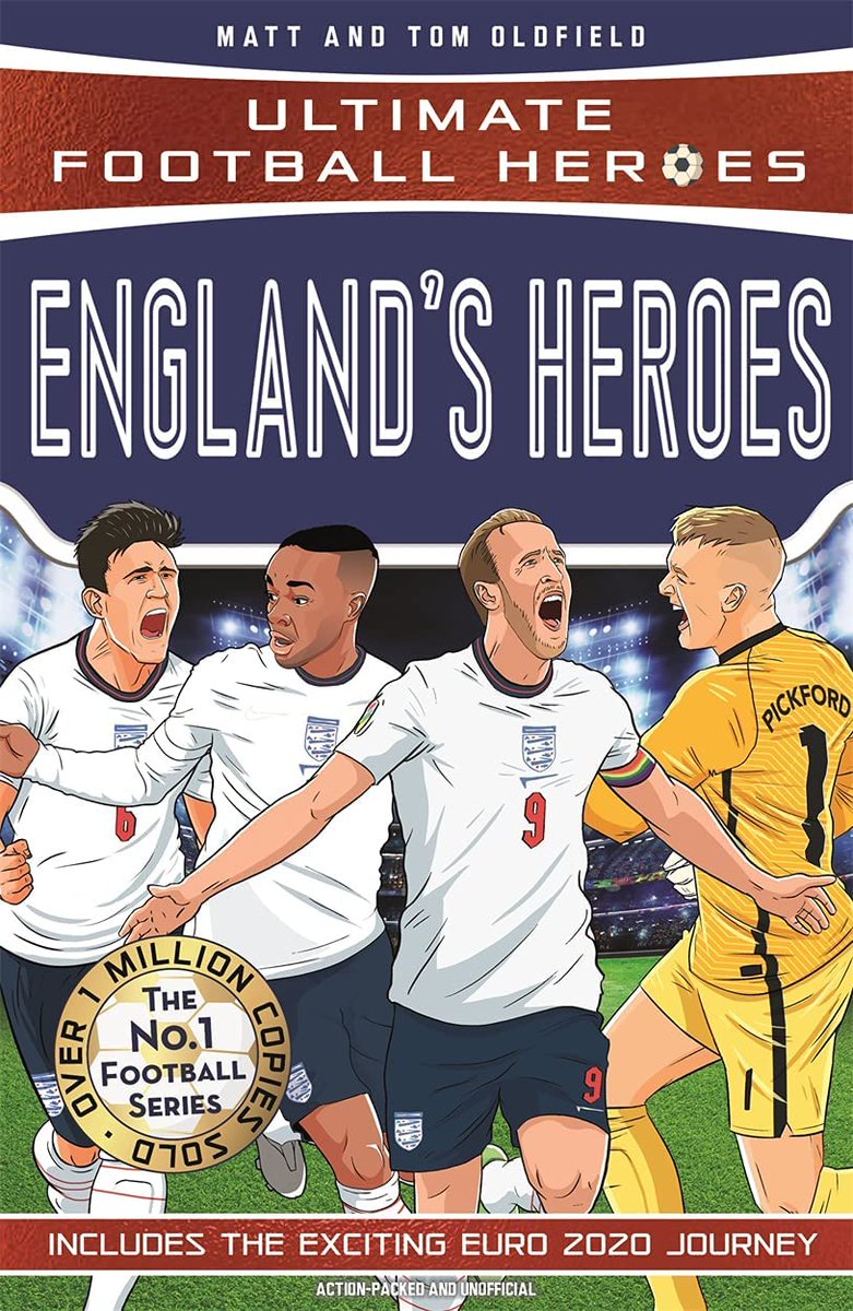 I think it's time for another book giveaway!! For a chance to win a signed copy of England's Heroes, just follow + RT #competition #kidsbooks #ENGLAND #Euro2020 #BookGiveaway #Kane #Sterling