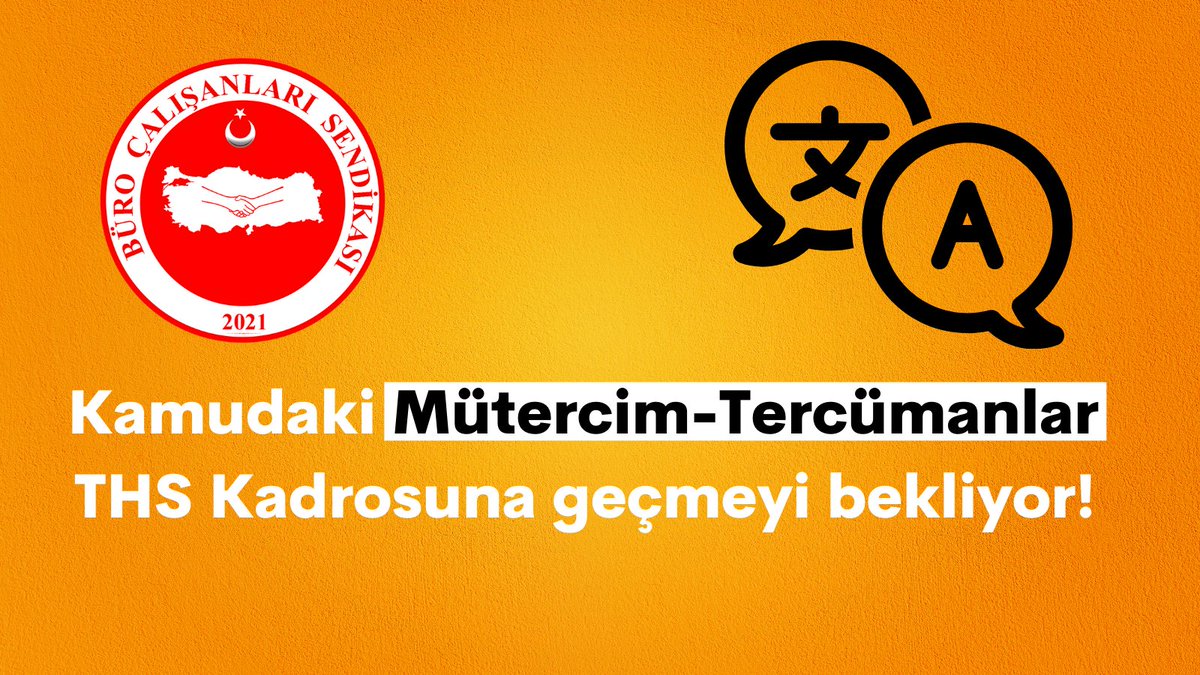 Kamu kurumlarında görev yapan Mütercim-Tercümanlar Teknik Hizmetler Kadrosuna geçmeyi bekliyor!

Detaylar için👇👇;
bit.ly/3bciOXQ

<a href="/VecdiYanbaz/">vecdi yanbaz</a> <a href="/turan_capan/">turan capan</a> <a href="/turanbaskan40/">TURAN ÇETİNKAYA</a> <a href="/ibrahimcelik064/">İbrahim ÇELİK</a> <a href="/y_tiger55/">yener yıldırım</a> <a href="/Erdi34238372/">Erdi</a>