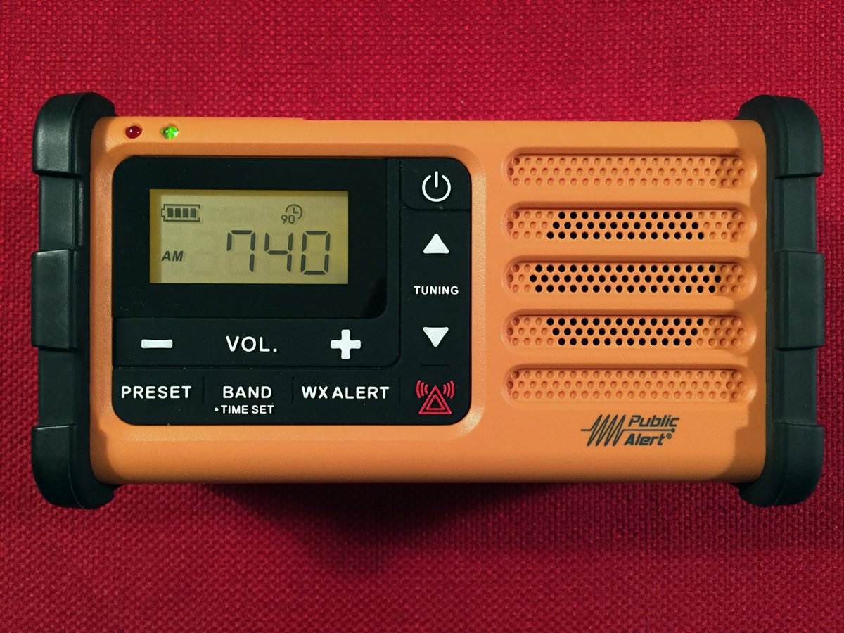 todderbert's tweet photo. "Zoomer on MMR-88",  R.O.T.D.
The Skinny:  The Sangean MMR-88 is an Emergency radio that you can use Everyday.  Listening to, and enjoying CFZM 740AM.
The Better Emergency Radio, at Amazon: https://t.co/O1KZtr6J29
#sangean #mmr88 #emergency #radio #radiooftheday #noaa #amfm https://t.co/eiWhAA4VUq