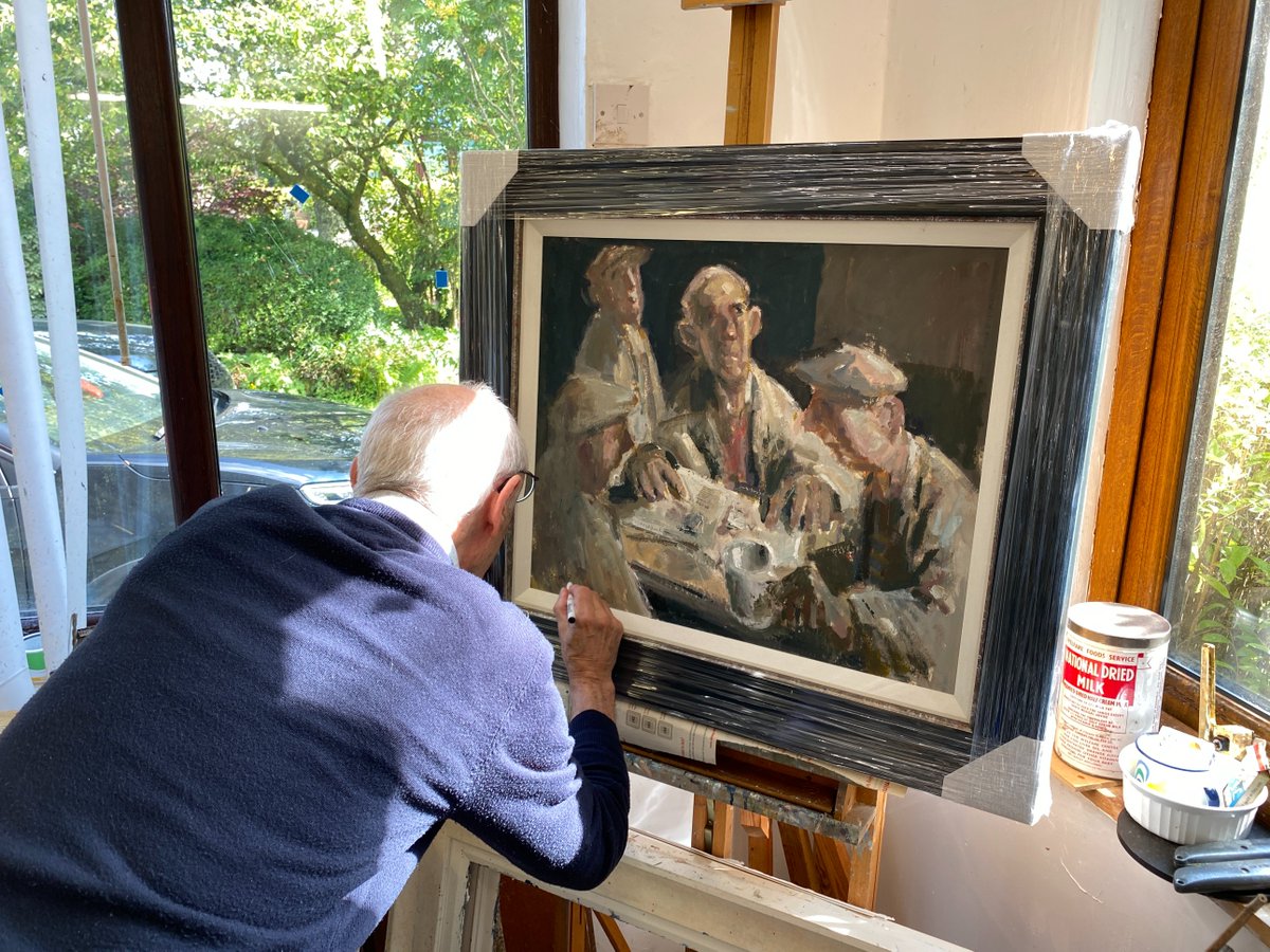 FfinyParcArt's tweet photo. Last week to see this major exhibition by Gareth Parry only at Ffin y Parc Gallery. #welshart #ffinyparcgallery #garethparry #ffinyparc #oriel #celf https://t.co/dC5I3DRyxL