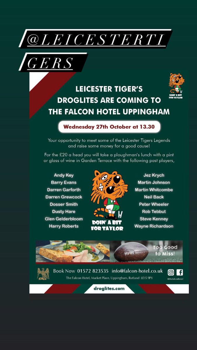 Happening today <a href="/TheFalconHotel/">The Falcon Hotel</a>