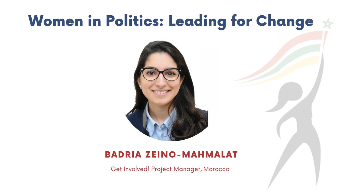 EU_ENoP's tweet photo. 📢 During the #WomenLeading4Change we will be hearing from @BadriaZeino, Get Involved! Project Manager.

She will be reflecting on the results, milestones and challenges in working in a cross-party manner with #politicalparties in partner countries. 

💻 https://t.co/GmPyrD6CLY https://t.co/uQhjau0PMr