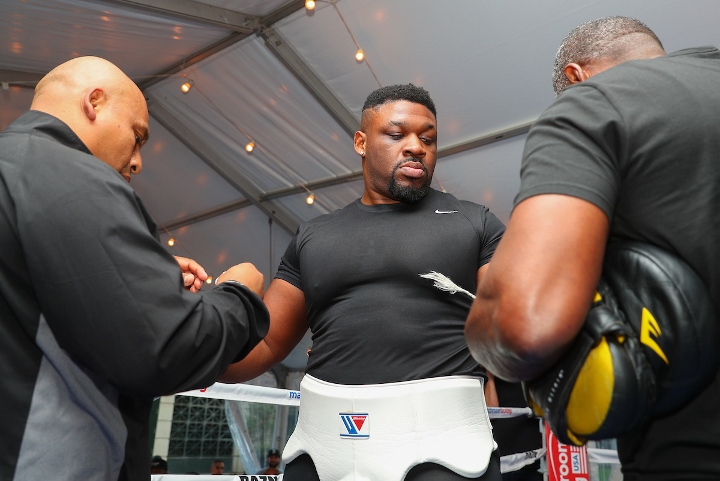 boxingscene's tweet photo. Jarrell Miller Training Hard With Eye on Returning, Says Promoter https://t.co/QoXMpXbvGg https://t.co/0eqXiihjwg