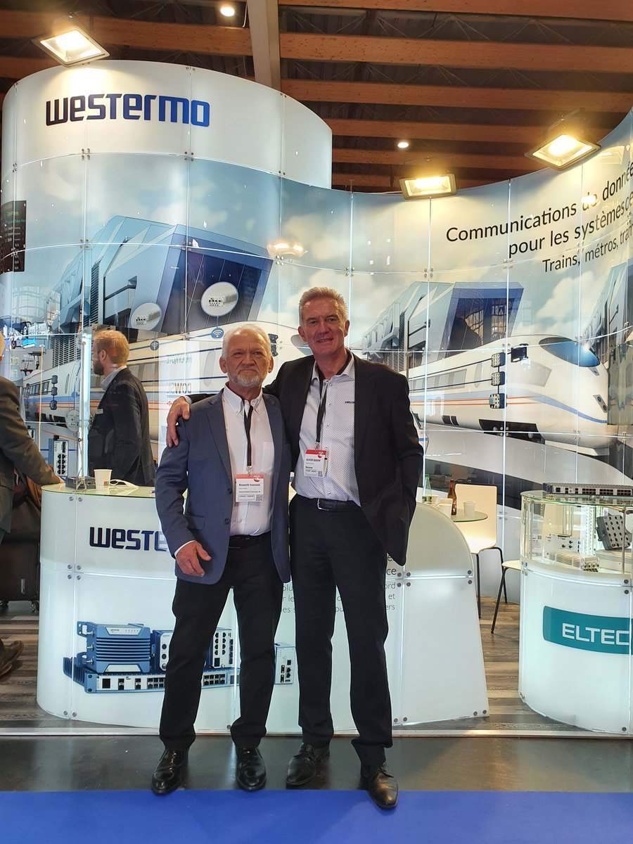 westermo's tweet photo. 🚄 #SIFER2021 is in full swing on its second day.
Attending the event? If so, make sure to stop by booth 1:527 to explore our rail-proven range of robust and cyber-secure networking products suited for on-board, trackside and train-to-ground applications.
#Railway #Westermo https://t.co/RFQqEfhTND