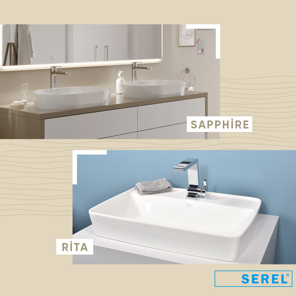 SEREL_Elginkan's tweet photo. Üstün hijyen teknolojisi ve banyolarınıza yakışacak tasarımlarıyla Serel lavabolar evinizin doğru seçimi…
#SEREL #Rita #Sapphire #Lavabo #Hijyen #HygienePlus #YıllarcaBeraber https://t.co/Kd2G8WlpOu
