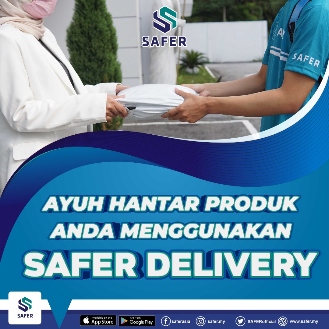 SAFERofficial's tweet photo. @FJ_ART_SHOP Hiiii! Kekangan masa untuk delivery makanan kepada pelanggan anda? Jom guna Safer Delivery. Caj penghantaran sangat murah! Boleh register di sini ya https://t.co/4LvRIJbafR , kemudian download apps Safer User dan "booking" Safer Delivery untuk customer sekarang! 🤩🤩 https://t.co/tw07tJOAa8