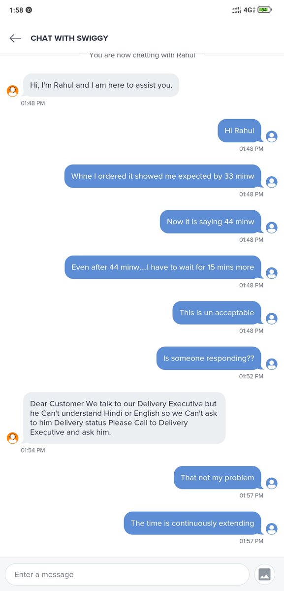 Sree_Sailesh's tweet photo. Not only @zomato  even with @swiggy_in  we are facing the same issue. #rejectzomato #rejectSwiggy No proper resolution https://t.co/sixUyRL8M6