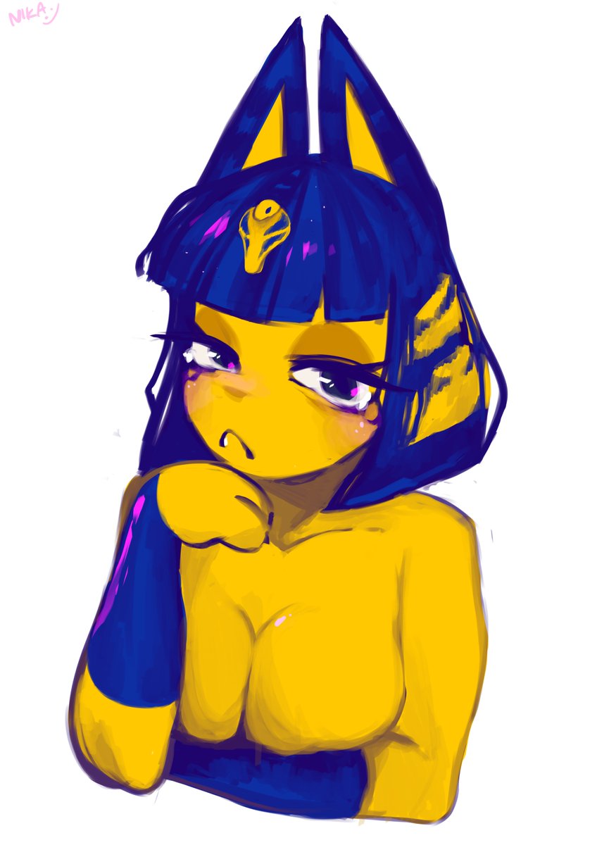 Kitty ;]
#Ankhazone #Ankha #animalcrossingankha #Art #photoshop #digitalart