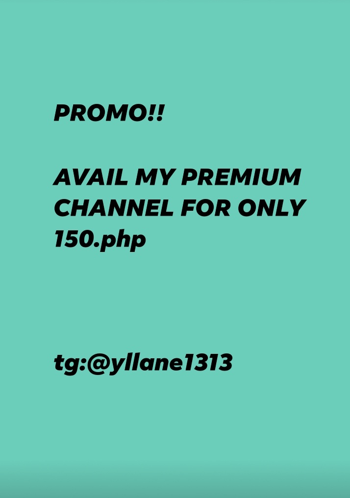 yllane_10's tweet photo. AVAIL MY PROMO NOW!!❤️🌼

tg:@yllane1313 https://t.co/Cq9x5sSun1