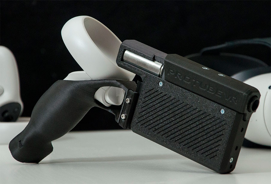 kanowins's tweet image. @ProTubeVR we have just tested #ProVolver on #CrisisVrigade2. Love it! The sensation with the pistol is amazing, but with the automatic rifles is superb.
We will publish a patch in a few days with this new feature.