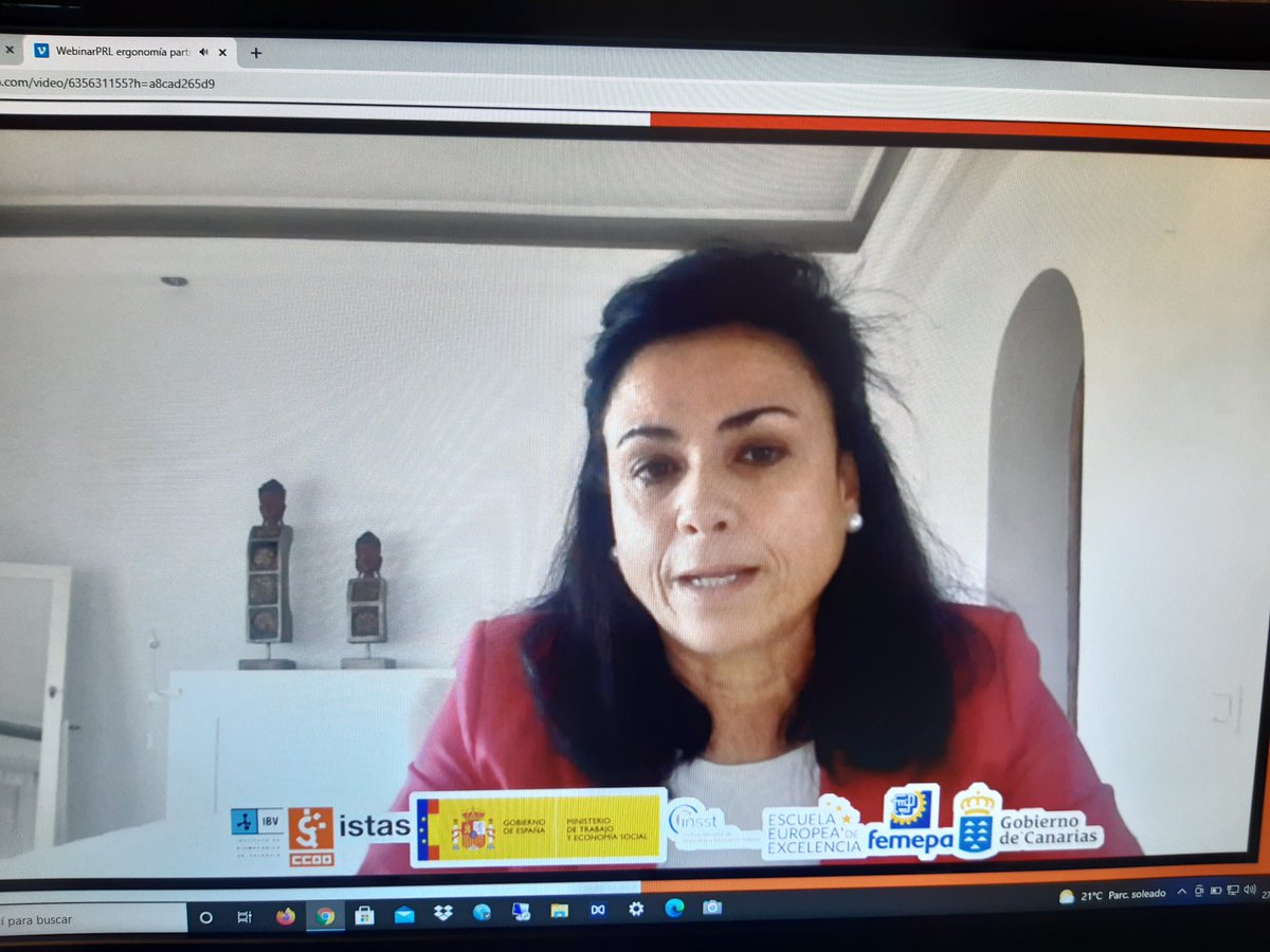 ICASELcanarias's tweet photo. #SemanaEuropeaRESST #ERGOpar
Presentación. Campaña Europea Trabajos saludables: Carmen Ballines García
Coordinador de Formación 
 #ICASEL #TFE Arecio Vega Ramirez
Responsable Oficina Técnica de #PRL -@FMEPA_LP

👇https://t.co/q7ZhM7tlBa https://t.co/78jNMY81qq