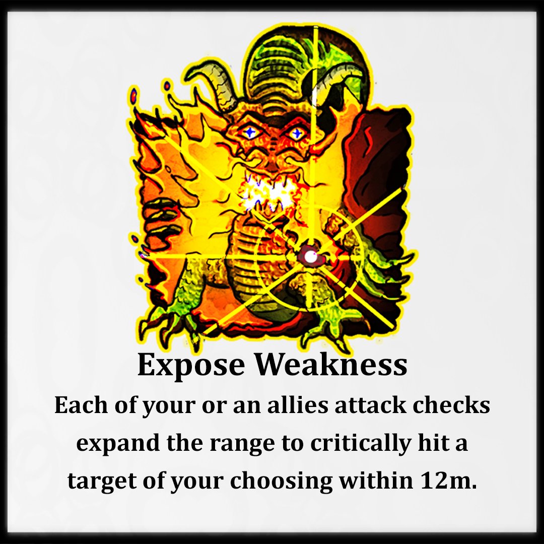 DrivenInto's tweet image. May be a little overpowering both the art and the trait. 
Support Driven into Darkness an #indieTTRPG with $1 on #Kickstarter
kickstarter.com/projects/drive…
#indiegame #indiedev #IndieGameDev #dnd #freegame #rpg #ttrpgsolidarity #ttrpgs #indiegames #ttrpg