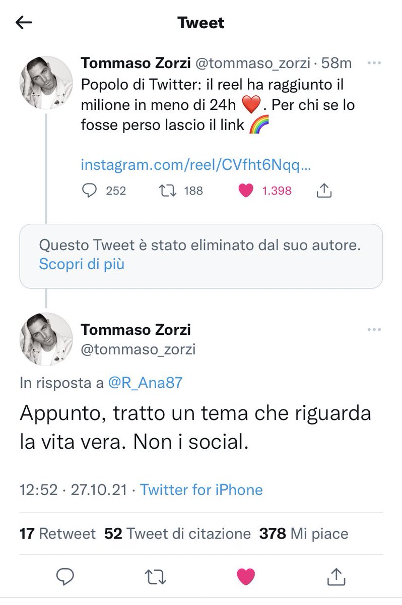 _psychopatica's tweet photo. Non lei che ha eliminato il tweet 💀💀💀 che figura di merdaaaa https://t.co/V9unuDcCeP