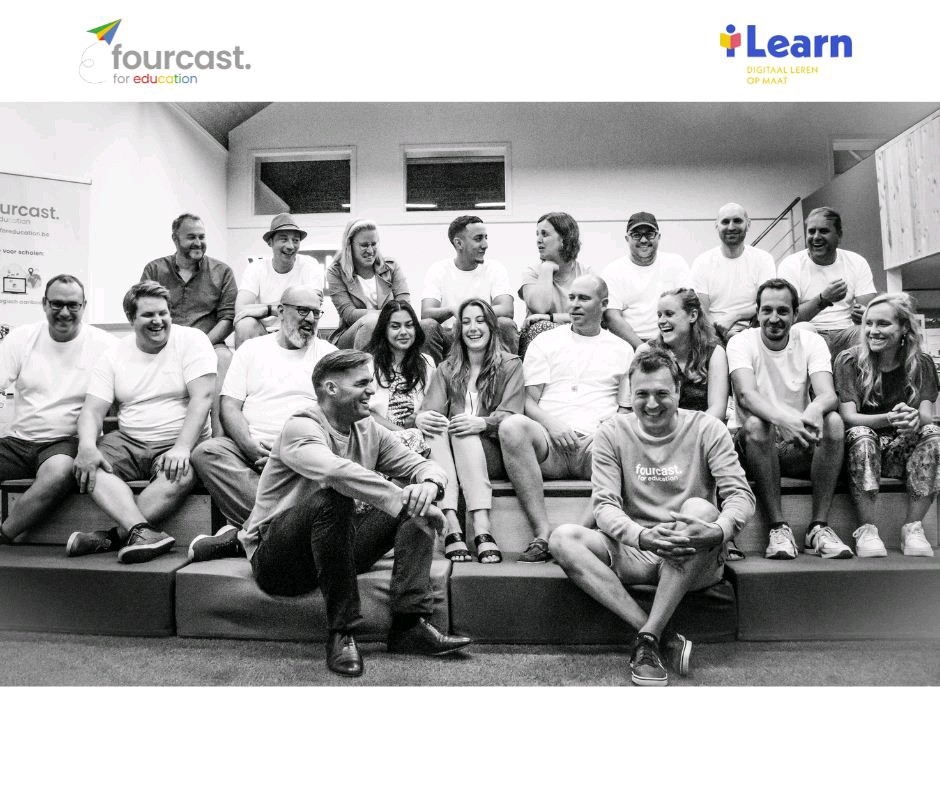 Elia_Marien's tweet photo. The word is out: we mogen met Fourcast for Education heel wat scholen gaan helpen om het @iLearn_VL platform te gaan implementeren. 🚀
Zo zot fier dat ik hieraan mocht meewerken met toppers zoals @tomlambert_82, @Joellerob en @PauwelsVik!
#edtech #digisprong #fourcastforeducation https://t.co/ubeTCABWo4