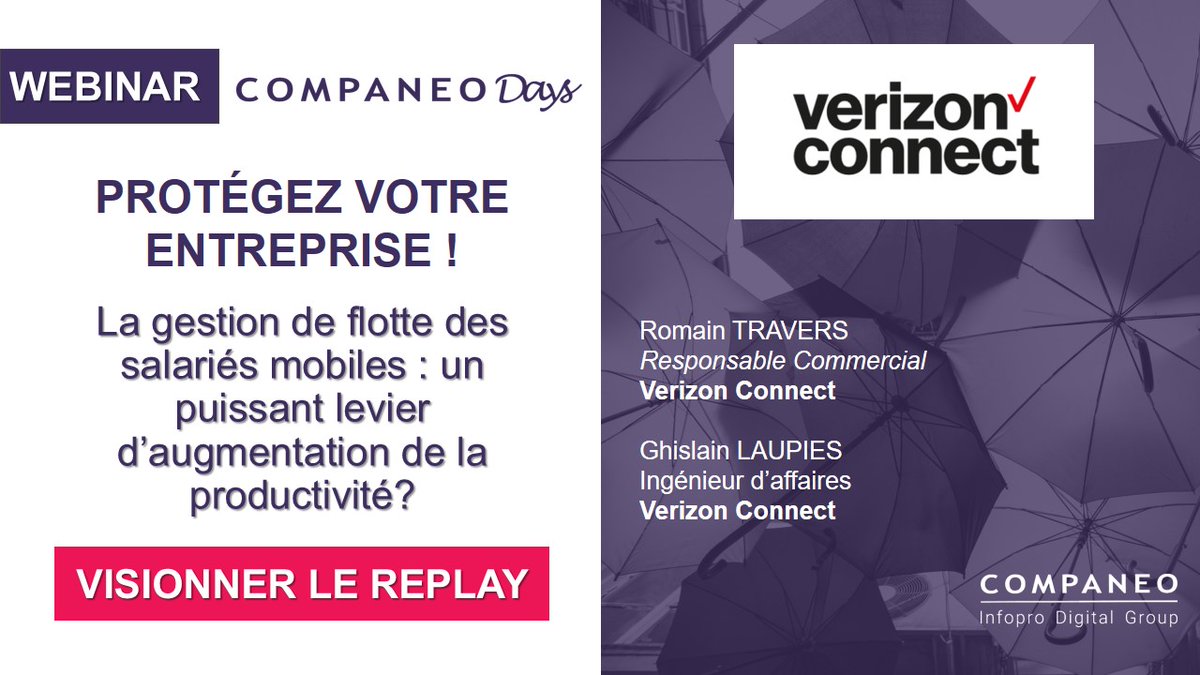 Companeo's tweet image. 💡 Vous avez raté la #conférence ? Découvrez dès à présent le #replay
➡️ow.ly/JklQ50Gzbgh 
#webinar #gestion #flotteautomobile #entreprise