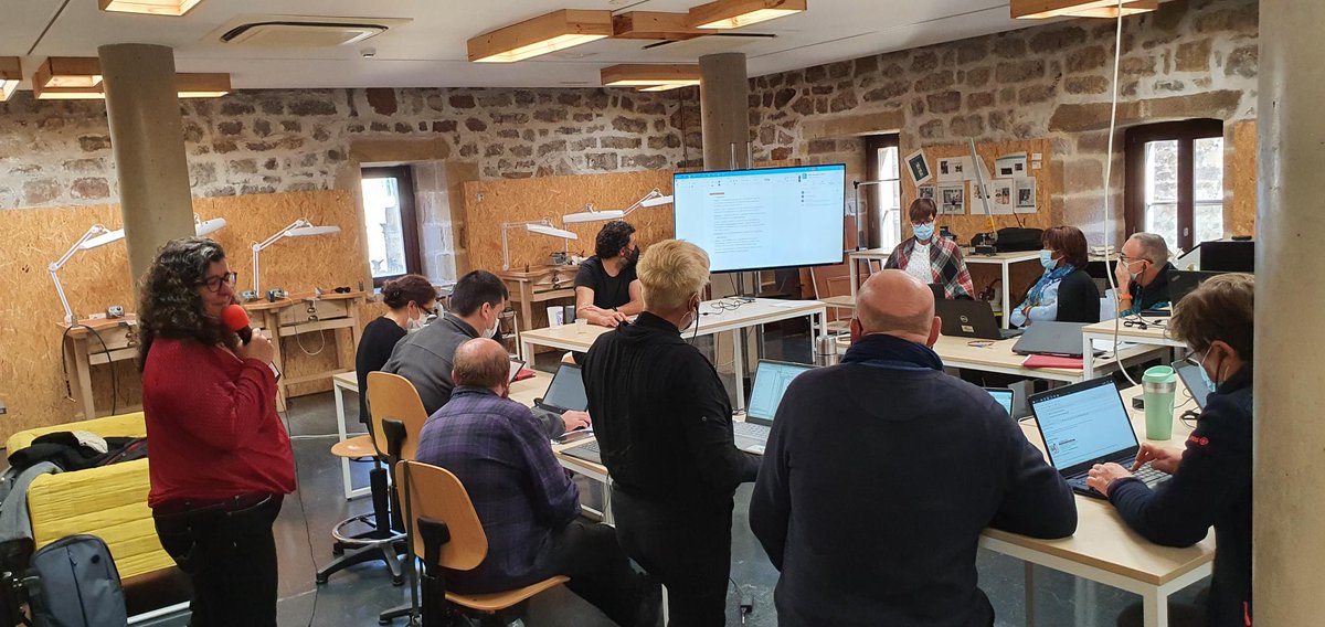 AlbScop's tweet photo. Formation #MOOC E2!
Cc @CTPPOCTEFA @CTPcooperation
@ARETEACTIVA @NavarraAdeman @OlatuKoop @TalaiosKoop #Insup #LanEko
#mobilité #Emploi #transfrontalier https://t.co/jQguTLiEDO