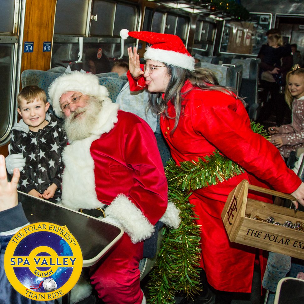 The 'most wonderful time of the year' is approaching quickly, and Mr C cannot wait to meet you all on board THE POLAR EXPRESS Train Ride at Spa Valley Railway!