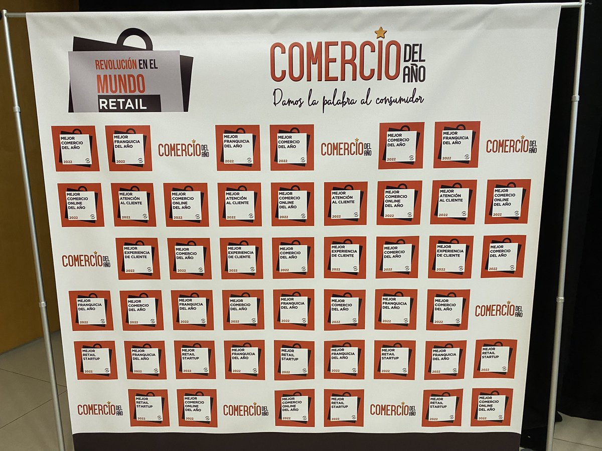 Empezamos el acto de entrega del Mejor Comercio del año #mca2022 <a href="/mejorcomercioes/">Comercio Del Año</a> <a href="/CarrefourES/">Carrefour España</a>