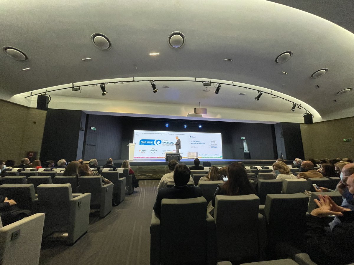 rfcuenca's tweet photo. Foro anual del @Club_Excelencia donde @MutuaAbogacia está presente y compartirá experiencias con el resto de organizaciones que formamos parte de una comunidad comprometida con la gestión Excelente, Innovadora y Sostenible #ForoAnualCEG #construyendoFUTURO #EFQM https://t.co/iY5rAyEleH
