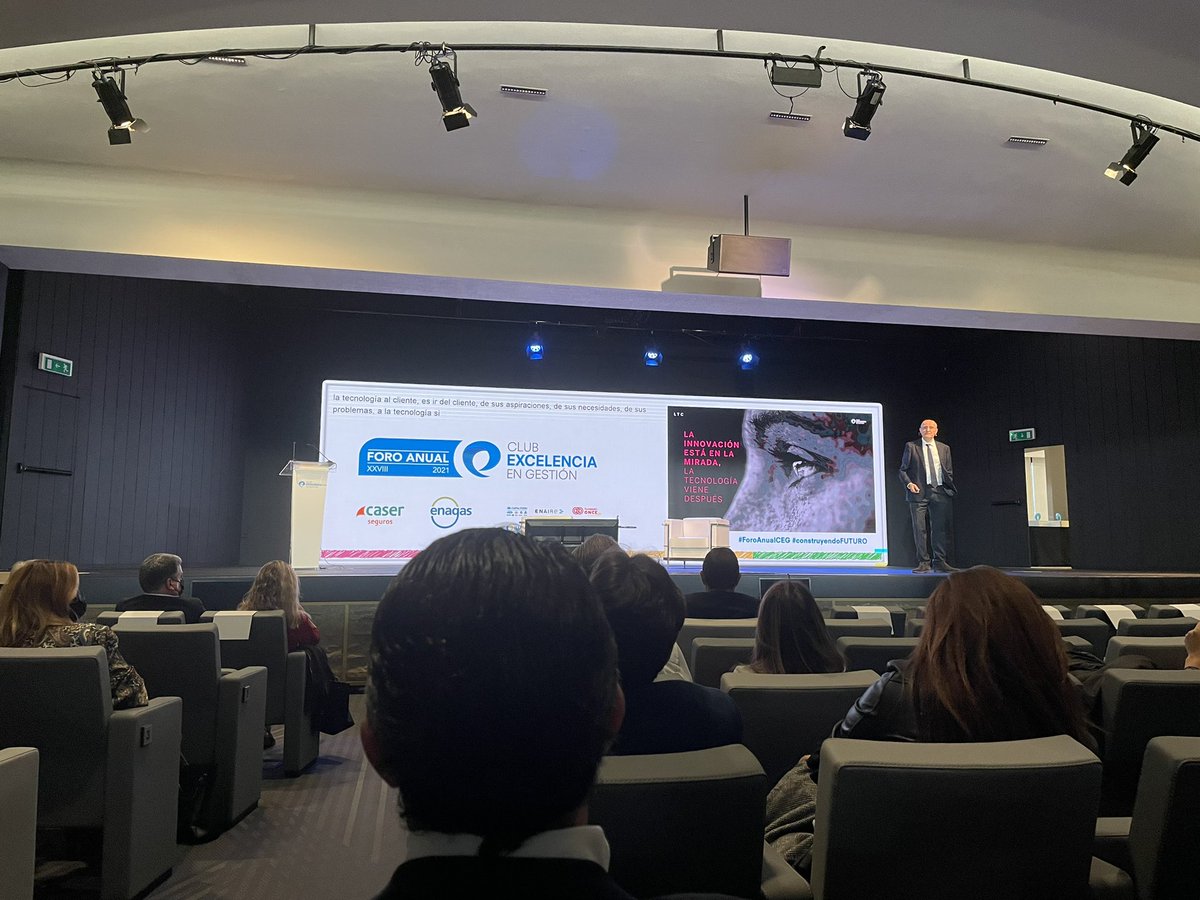 rfcuenca's tweet photo. Foro anual del @Club_Excelencia donde @MutuaAbogacia está presente y compartirá experiencias con el resto de organizaciones que formamos parte de una comunidad comprometida con la gestión Excelente, Innovadora y Sostenible #ForoAnualCEG #construyendoFUTURO #EFQM https://t.co/iY5rAyEleH