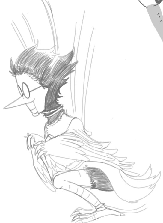 Kosameru's tweet photo. ラクガキで描いた鳥パムトンNEO https://t.co/TlgAvrLZnq