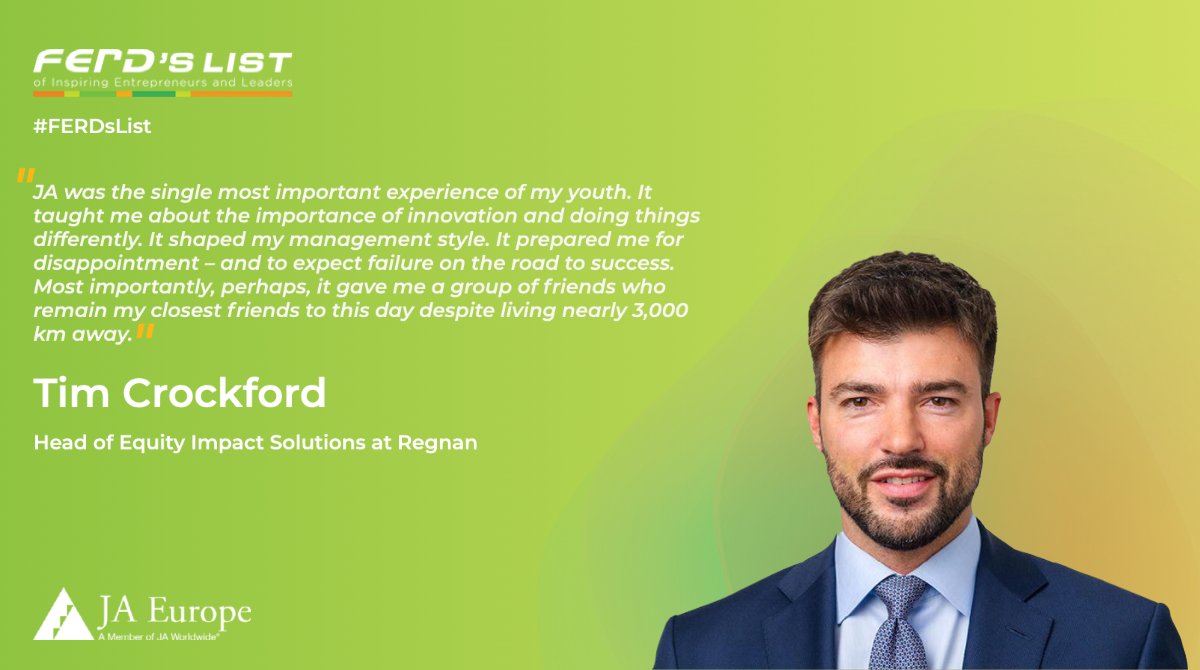 JA_Europe's tweet photo. Timothy Crockford leads the Regnan Equity Impact Solutions team at Regnan and he is also developing responsible investment funds in line with EDGs and SDGs. 

Congratulations Timothy for joining the #FERDsList!
  
#Gen_E https://t.co/XdoFbEDmqq