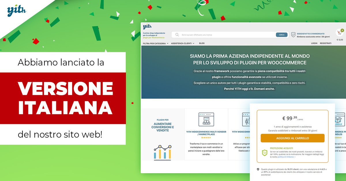 YITHEMES's tweet photo. Oggi è un giorno importante perché ABBIAMO LANCIATO LA VERSIONE ITALIANA del nostro sito web!🎉 Qualche mese fa abbiamo messo online la versione in spagnolo ed ora tocca all'italiano. Curioso di conoscere il nostro ultimo arrivato? ECCOLO QUI! https://t.co/W8UEu1qdSG https://t.co/3v1Er0JJMU