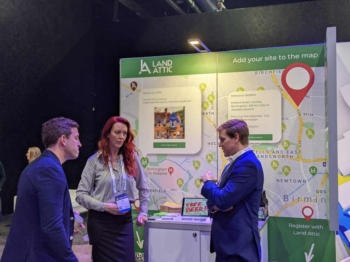 We're chuffed to be exhibiting at CREtech London 2021. Come meet our team, have a chat and get your hands on the coveted Land Hero beers! 🍻

#cretech #proptech #freebeer #landdevelopment #landforsale #brownfields