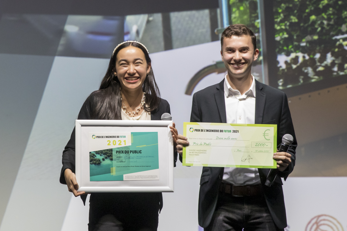 Syntec_Inge's tweet photo. [PRIX DE L'#INGÉNIERIE DU FUTUR] #santé
En 2021, 2 projets primés 
🔶SceneTech - #dépolluer l'air via microalgues
Bravo aux étudiants @eivp_paris 
🔶HOPPER - rendre accessible des prothèses de sport pour personnes amputées
Bravo aux étudiants @IMTMinesAlbi
https://t.co/vlkubXJPVI https://t.co/8DnsTb0hw0