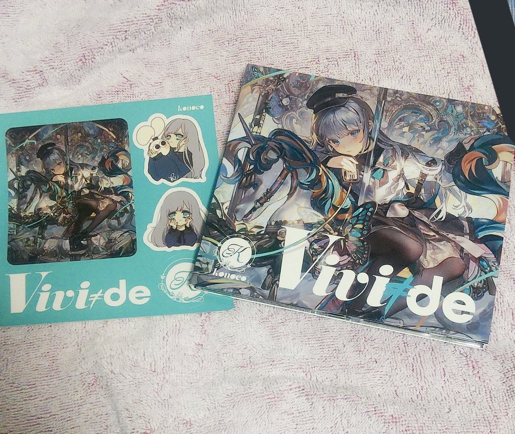 kuroinu66's tweet photo. Vivi≠de届いた ジャケかわいい
聴くのたのしみ
#konoco #vivide https://t.co/RgCEBSTXWS