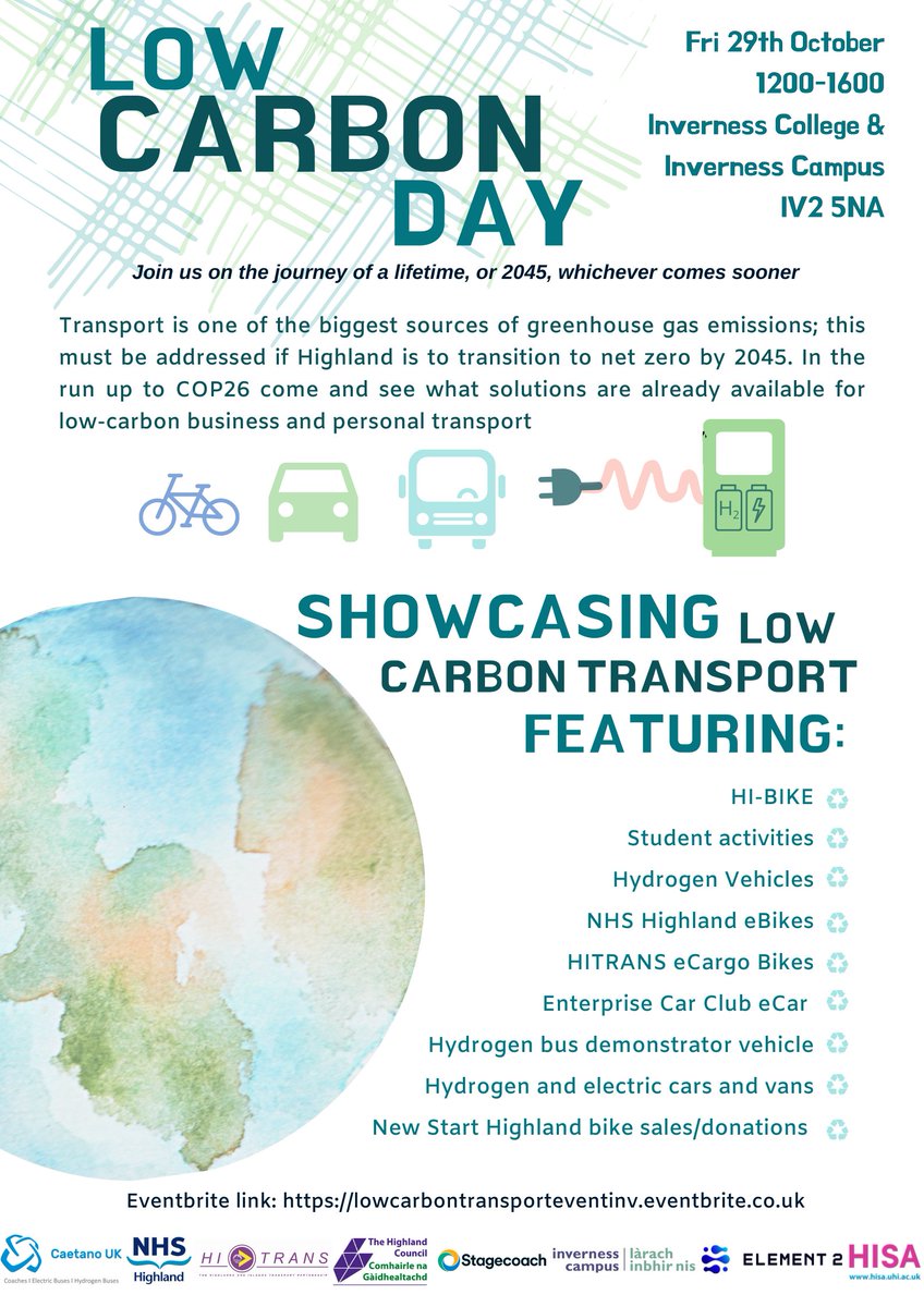 HIE (@hiescotland) on Twitter photo Join us for a low carbon transport showcasing event at Inverness Campus this Friday 29 Oct at 12 noon. #LowCarbonDay is being organised by <a href="/HighlandCouncil/">The Highland Council</a> <a href="/HITRANS_RTP/">HITRANS</a> <a href="/TeamHISA/">Your Students' Association</a> <a href="/NHSHighland/">NHS Highland</a> <a href="/invernesscampus/">Inverness Campus</a> and other local partners. Register here 👉 ow.ly/Ojj250GyAS7 Join us for a low carbon transport showcasing event at Inverness Campus this Friday 29 Oct at 12 noon. #LowCarbonDay is being organised by <a href="/HighlandCouncil/">The Highland Council</a> <a href="/HITRANS_RTP/">HITRANS</a> <a href="/TeamHISA/">Your Students' Association</a> <a href="/NHSHighland/">NHS Highland</a> <a href="/invernesscampus/">Inverness Campus</a> and other local partners. Register here 👉 ow.ly/Ojj250GyAS7