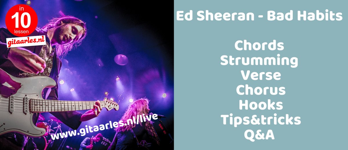 Michel Penterman (@michelpenterman) on Twitter photo Wat een geweldig nummer en wat een geweldige uitleg:
gitaarles.nl/ed-sheeran-bad…
#gitaarles <a href="/edsheeran/">Ed Sheeran HQ</a> Wat een geweldig nummer en wat een geweldige uitleg:
gitaarles.nl/ed-sheeran-bad…
#gitaarles <a href="/edsheeran/">Ed Sheeran HQ</a>