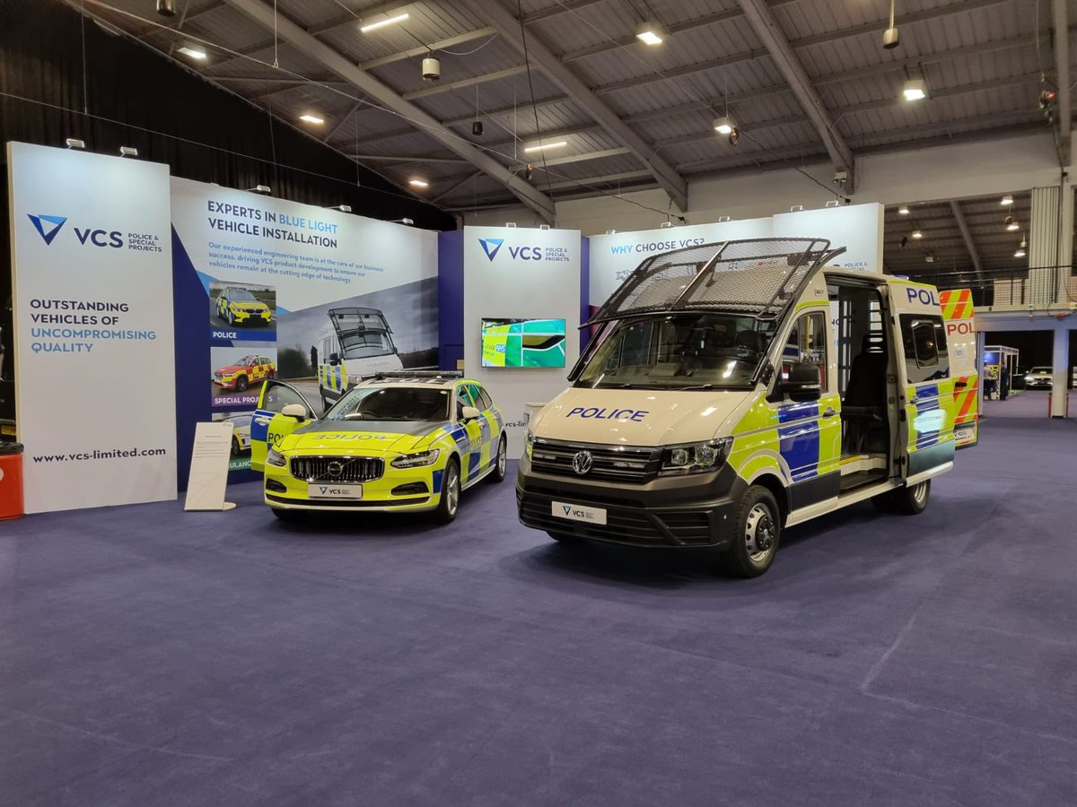 vcs_police's tweet image. We’re all set up at #NAPFM and looking forward to showing off the latest class-leading conversions from the VCS #Police team. Find us on stand 39a 🤩