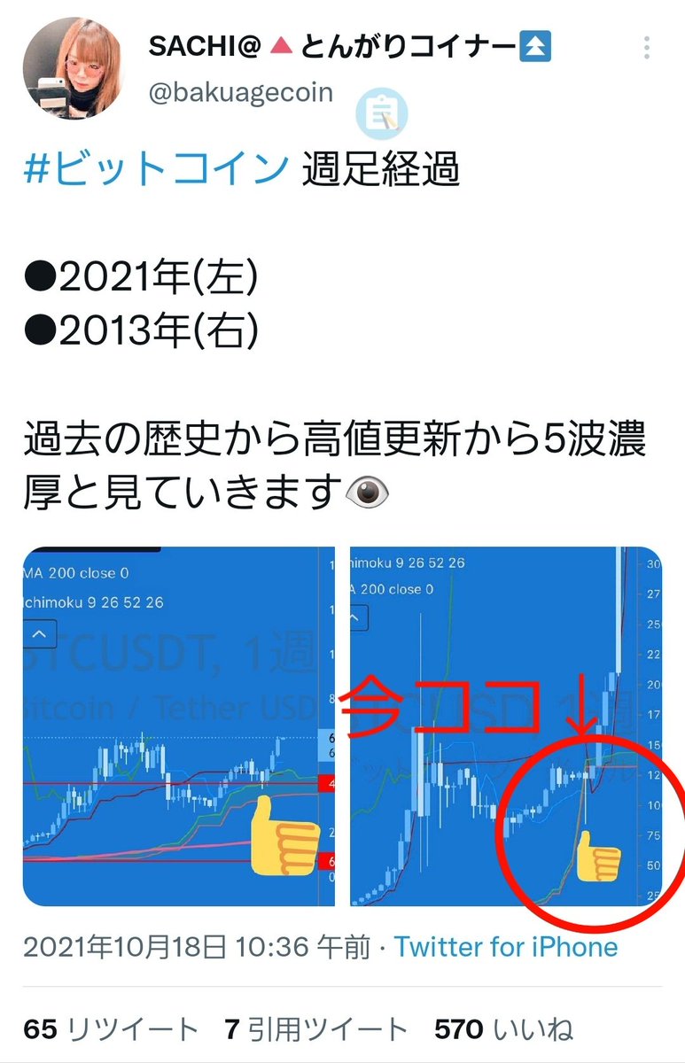 ついさっき仮想通貨全体が爆下がりしましたが「逆に爆上げのサイン」かなと思ってます🧐
XRP(リップル)も爆下がりしましたが、この状況から上がっていく事は過去に何回かありました。
このタイミングだからこそ、SACHI@
さんのツイートをシェアします✊