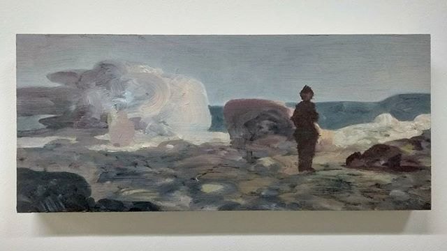 FelixAllenArt's tweet photo. A painting from 2017.

I've got absolutely no idea where it is... 

Hopefully it still exists and somebody likes it enough to have it on their wall.
#contemporaryart #painting 
#landscape #abstract #oils
#nature #art @_MarthaMay https://t.co/AlyOvvAeW6