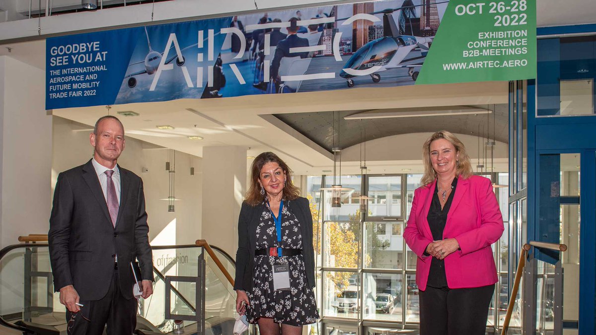 Airtec Trade Fair for Aerospace & Future Mobility tweet media