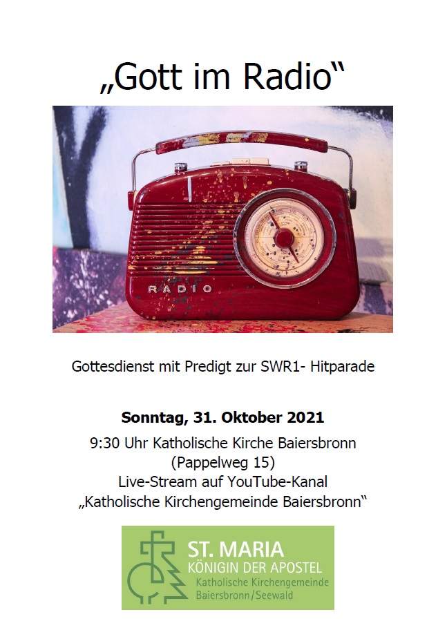 DominikMWeiss's tweet photo. Ich bereite gerade meine Predigt zur #swr1hitparade vor :-) Am Sonntag ist bei uns in Baiersbronn wieder "Gott im Radio" dran - mit Predigt zu einem Top10-Song, diesmal auch auf https://t.co/xwu9NwWRlF
#swr1hp21 #gottimradio https://t.co/cG1VBlaSsl