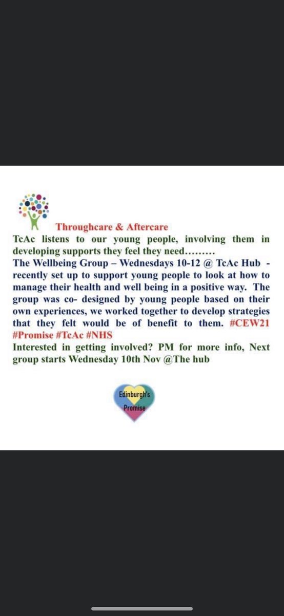 Morning folks, more exciting news for you! another group is back on at TcAc check out the info below PM us if you want to get involved #lookafteryourself #connections