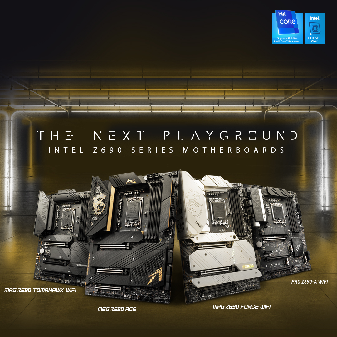 msifrance's tweet image. Nos NOUVELLES cartes mères Z690 sont là!🖐
🔥 PCI-E 5.0
🔥 RAM DDR5 ultrapide
🔥 Jusqu'à 5 ports M.2 
🔥 Nouveaux CPU Intel 

Présentation complète le 02/11/2021 à 17h pour #TheNextPlayground 
👉 bit.ly/TheNextPlaygro…

#Z690 #12thGenIntelCore