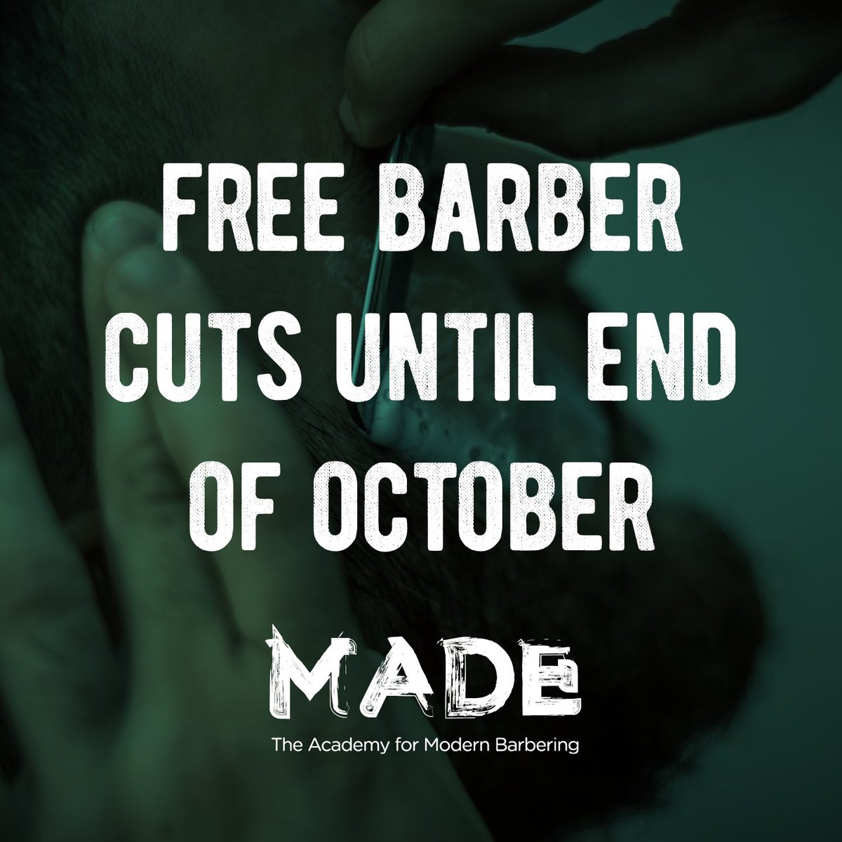 Final week for free HAIRCUTS and BEARD TRIMS until December.  Please call 0141 429 4728 or email tleavy@glasgowkelvin.ac.uk to book your appointment