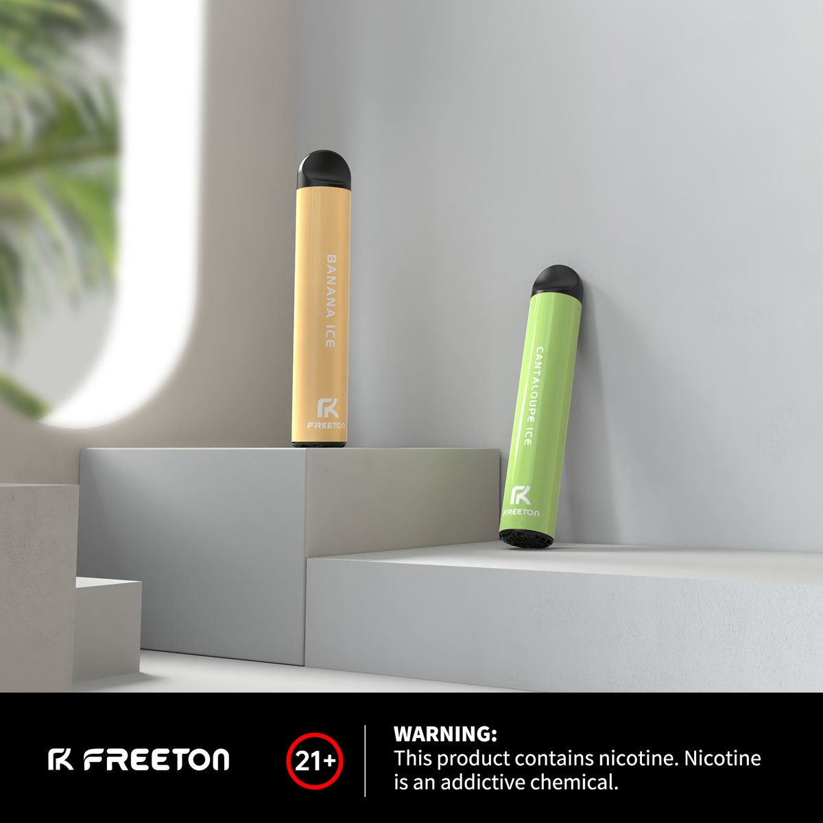 Freetonofficial's tweet photo. Enjoy the FREETON D18 hassle-free and up to 600 puffs, the perfect on-the-go device!
Warning: This product contains nicotine. Nicotine is an addictive chemical.
#freetonpod #disposablepod #freetond18 #freetontech #vapelove #vapelife #vapecommunity https://t.co/qPZYFpUcdj